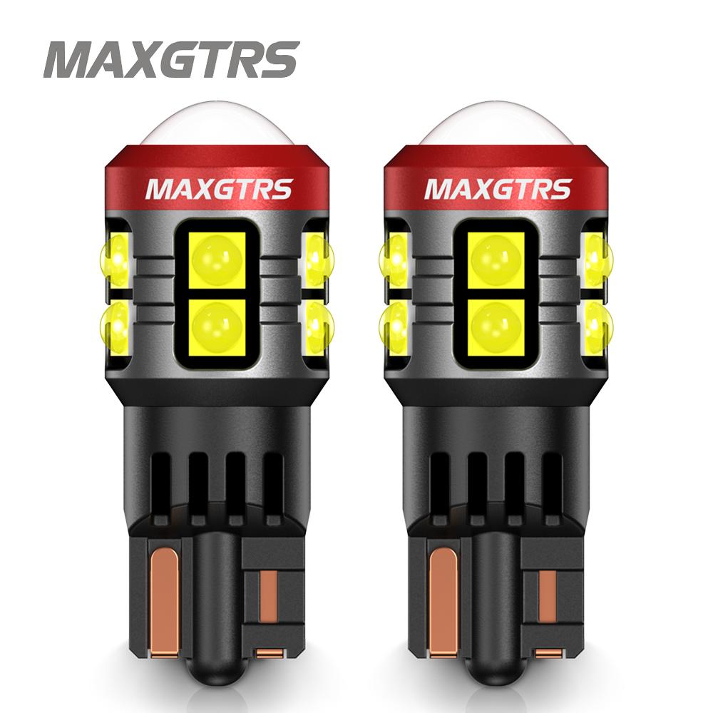 2x W5W T10 194 Canbus No Error 3030 SMD For Car Interior Parking Position Lamp Map Dome Lights Super Bright 6500K White 12V Dome Lights 6