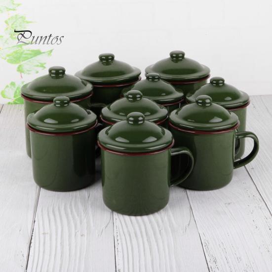 360/500/660 мл чашка для молока, антикоррозийная, здоровая, экологически чистая, ретро кружка для воды с крышкой, бытовые принадлежности