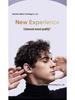 S6 Ultra Clip-On Bluetooth Earbuds: Non-In-Ear Design, Long Battery Life, Compatible with Huawei Devices