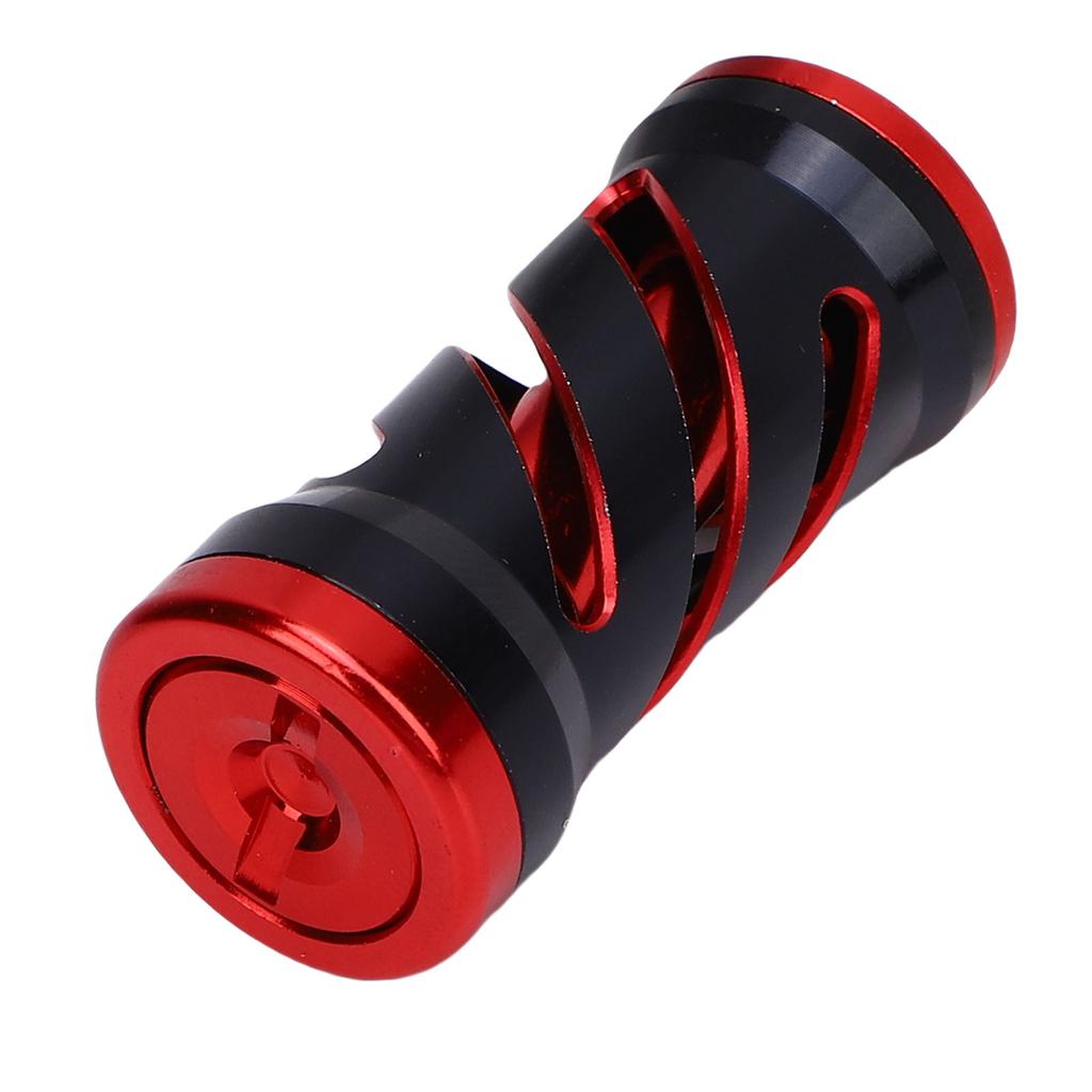 Замена ручки для рыболовной катушки S Легкая нескользящая ручка-кноб из сплава для рыболовной катушки с фурнитурой Черный Красный