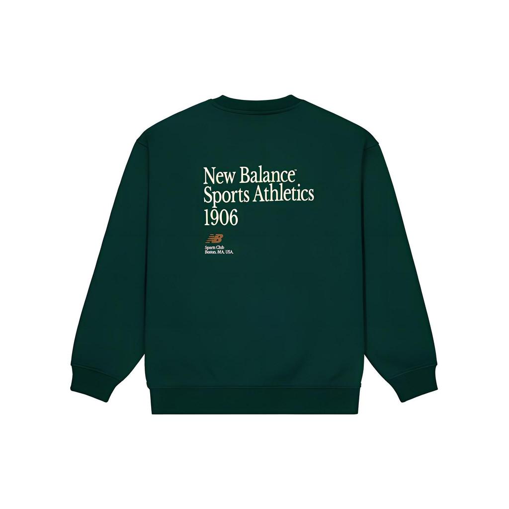 New Balance Толстовка мужская зеленая NCD42081-HT