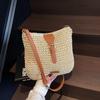 Женская модная летняя соломенная сумка через плечо Женская пляжная holiday shopping Плетеная сумка на плечо Сумка-мессенджер для женщин Сумки