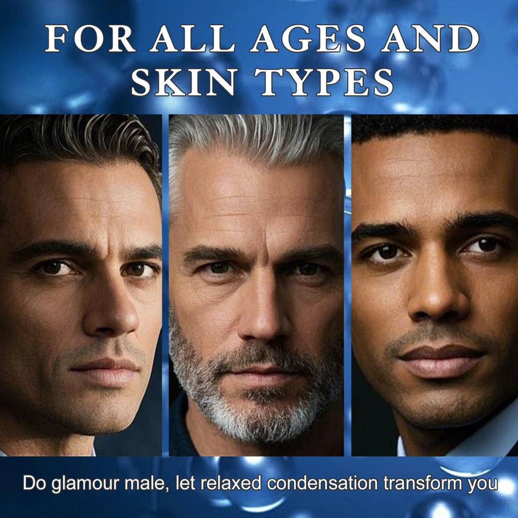 Мужской увлажняющий крем, укрепляющий, для жирной, сухой и чувствительной кожи