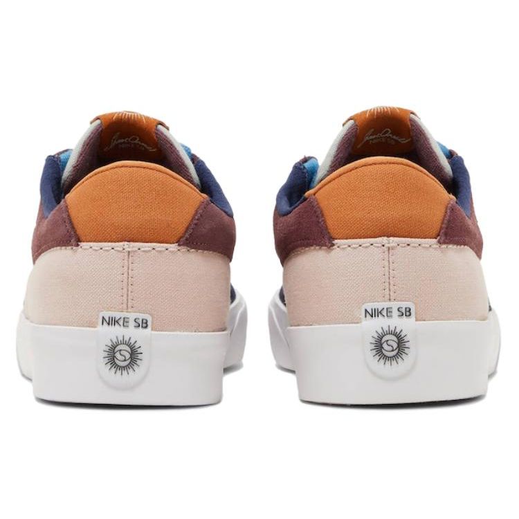 Nike Shane SB Midnight Темно-Розовые Оксфордские Кроссовки Унисекс Разноцветные Темно-Винные Парус BV0657-404