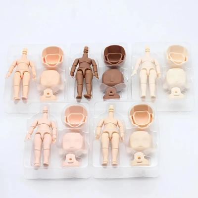 Тело OB11 или голова GSC Розовый/ Нормальный/ Белый/ Кофе Кожа Тело 1/12 Bjd Кукла Аксессуары Наряжать Игрушки Подарок