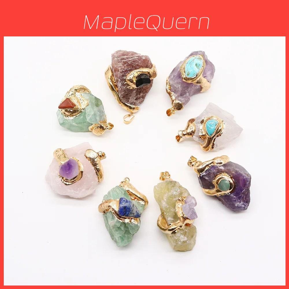 Crystal Pendant Necklace With Polished Multi Color Watercrystals For Fashion Accessories