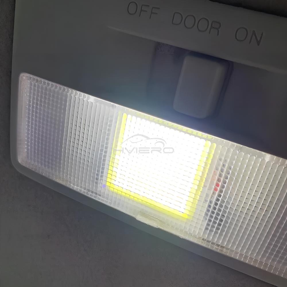 T10 C5W Car Led Cob 16/24/36/48SMD White Parking Bulb Auto Interior Reading Panel Lamp Super Bright Festoon License Plate Lights Dome Lights 6