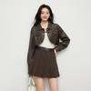 MIXMAX Casual Versatile Temperament Fashionable Age Reducing and Slimming Half Body Short Skirt