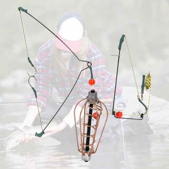 MUQZI Sports Accessory Simple Fishing Bait Cage Durable Small Wear-resistant