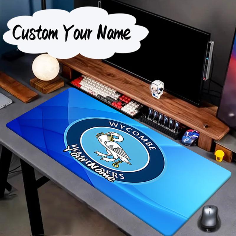 Custom Name Mouse pad Wanderers Crest Mouse pad, Gaming Mouse Pad, keyboard pad, Desk Decor for computer notebook Fan Birthday Gift