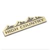 Наклейки на автомобиль с надписью HIGH COUNTRY для всех моделей внедорожников, с узором Highland, аксессуары для модификации кузова, украшение заднего багажника