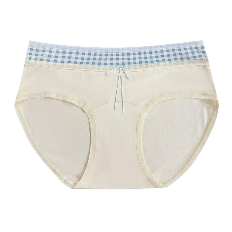 Women's Pure Cotton Antibacterial Panties - 2025 New Summer Thin Style Ladies' Briefs with Full-Cotton Crotch.
