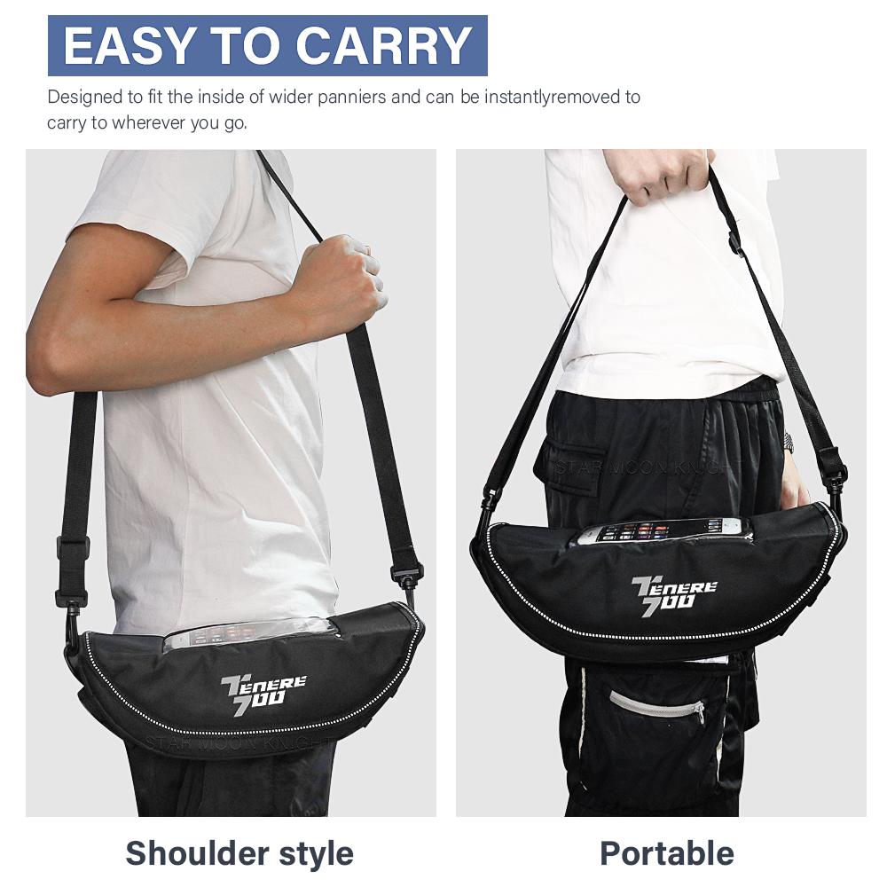 Аксессуары для мотоциклов, водонепроницаемая сумка для хранения, сумка на руль, дорожная сумка для инструментов для YAMAHA Tenere 700 XT700Z XTZ 700 T7 T700 