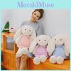 Очаровательная плюшевая игрушка Принцесса Зайчик в милой одежде, идеально подходит для детей и в качестве подарка