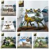 Dinosaur Printed Bedding Set Children's Bedding Quilt Cover Pillowcase Sheet/double Bed Full-size Bedspread Set Comfortable Home Decoration