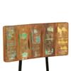 Dining Chairs Set of 2 Solid Reclaimed Wood