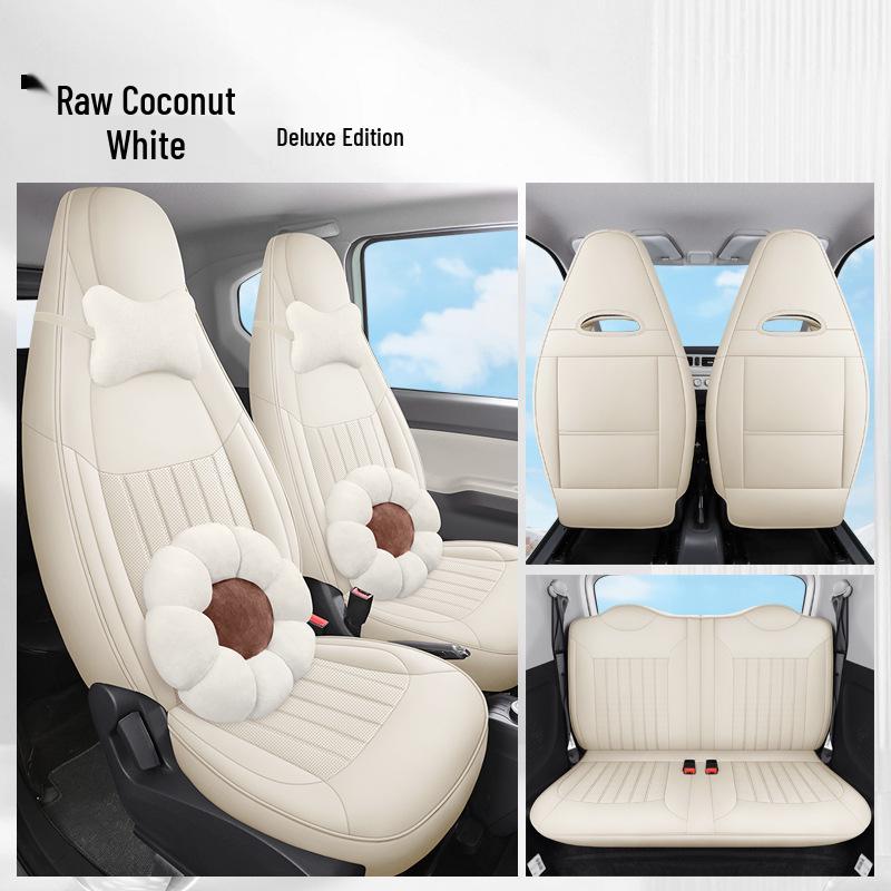 Wuling Hongguang Mini EV All-Season Leather Car Seat Cover