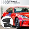 Motoforti 2 шт. Левая Правая Сторона Накладка на Зеркало Заднего Вида "Бычий Рог" для Subaru BRZ 2022-2024, для Toyota GR86 2022-2024, Автомобильное Зеркало Заднего Вида Водителя Пассажира