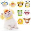 Cartoon Cosplay Cat Dog Cross-Dressing Party Pet Headgear Headwear Warm Headdress Pet Hat