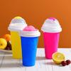 Quick-Frozen DIY Juice Water Bottle Silicone Ice Cream Maker Cups Smoothies Squeeze Cup  Summer