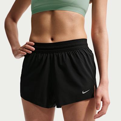 Women's Shorts Nike Running Shorts Women's Black/Black/White Moderate