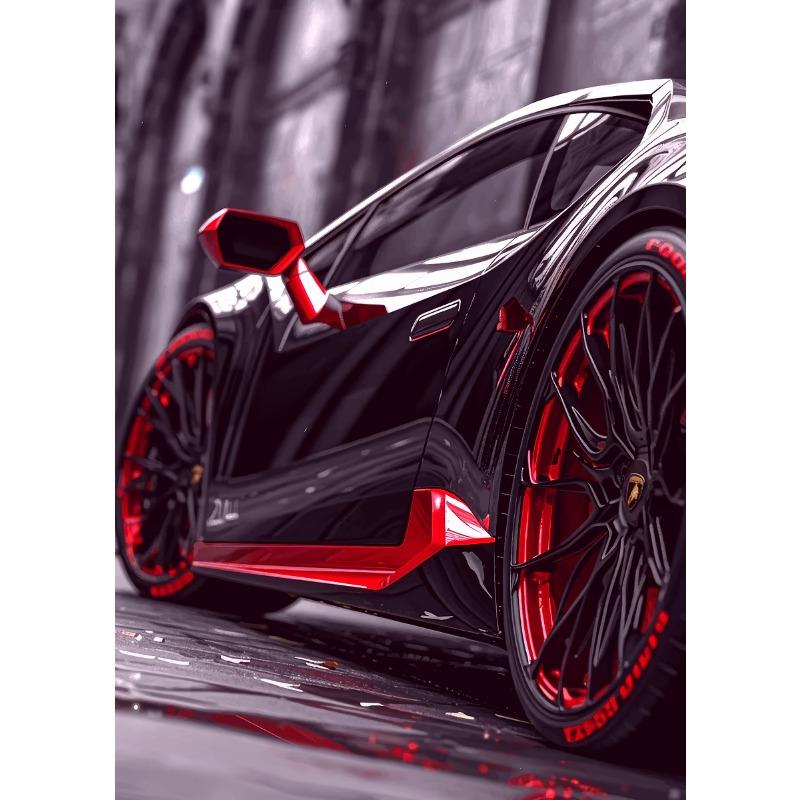 Крутые Современные Серии Автомобилей Фотографии Постеры Поп Супер Спорткары Принты Холст Живопись Настенное Искусство Картинки Домашний Декор Гостиной