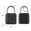 6 Digit Password Lock Electronic Combination Lock IP67 Waterproof Padlock for Luggage Locker