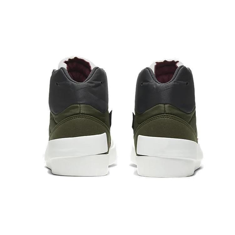 Nike Drop Type LX Mid 'Legion Green' (Unisex) White / Black / Anthracite / Legion Green Skateboard Shoes BQ5190 100