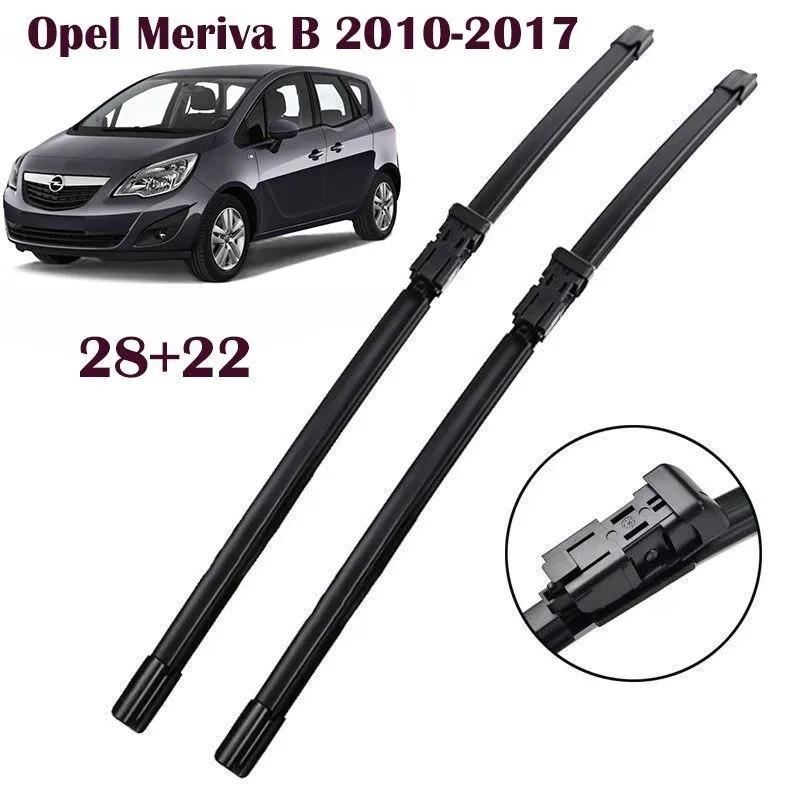 28"+22" Beam Wiper Blades for Meriva B/Astra J/Zafira C/Corsa D/Insignia A 2008-2017