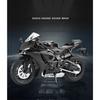 1/12 YAMAHA R1 игрушечная модель мотоцикла литой сплав со звуком и светом резиновые шины масштабная модель мотоцикла игрушки для детской коллекции