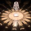 ST001 Modern Crystal Table Lamps Glam Table Lamp Dimmable Diamond Glitter Lights Decorative Desk Lamp Power by USB for Bedroom Living Room Study Room