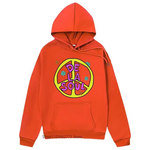De La Soul Music Hoodies High Street Sweatshirt Fashion Anime Streetwear Женская одежда Топ Harajuku Pullovers