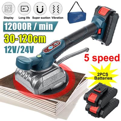 12В/24В Электрические вибраторы для плитки Высокомощные беспроводные вибраторы для плитки Автоматическая укладка плитки на пол Инструмент для плитки