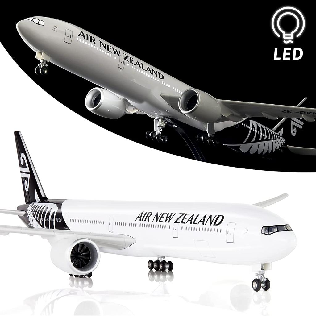 Масштаб 1/160 50,5 см Самолет Airbus A380 Модель авиакомпании Air France со светодиодной подсветкой и колесами Литой пластик смола Самолет для коллекции
