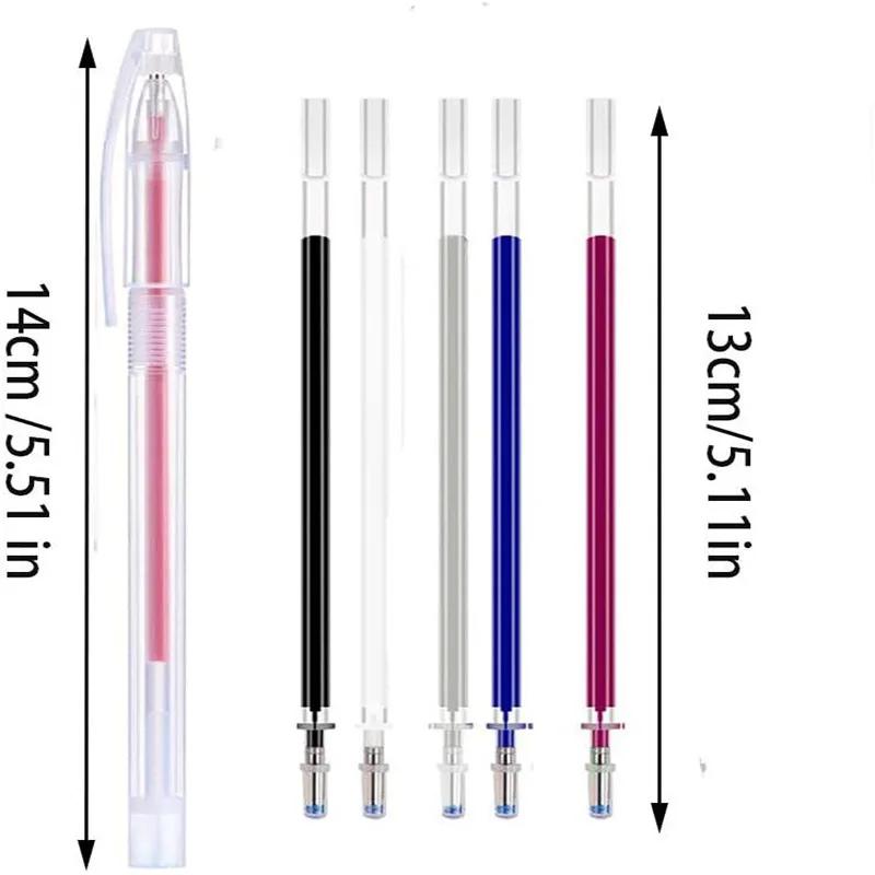 10 шт./компл. термостираемые волшебные маркеры-ручки, исчезающие при температуре, ручки для ткани, маркировка линий, аксессуары для рукоделия и шитья