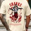 2026 New ONE PIECE Shanks Anime Printed T-Shirt Men's Clothing and Women's Fashion Breathable T-Shirt Men's Summer Tops T Shirt