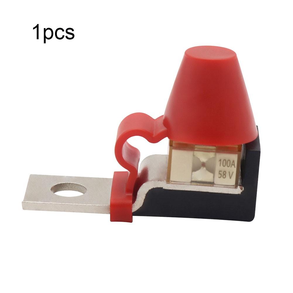 Красный Изолирующий Колпачок Держатель Предохранителя Клемма 100А 200А 300А