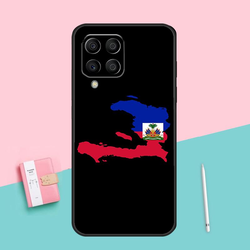 Haiti Haitian Flag For Samsung Galaxy M32 M52 M31 M16 M11 M21 M13 M33 M35 M53 M55 M15 M14 M34 M54 M12 M06 Case