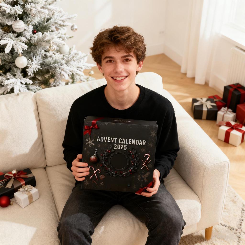 2D Адвент-календарь, Адвент-календарь для мальчиков на спортивную тематику, Адвент-календарь для мальчиков-подростков, Набор на 24 дня (для Игроков, Взрослых Мужчин и Подростков)