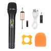 600mhz‑700mhz UHF Handheld Wireless Microphone with Mini Receiver Black