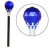 Dress Up King Queen Scepter Performance Costumes Walking Cane Halloween Hand Wand  Cosplay Props
