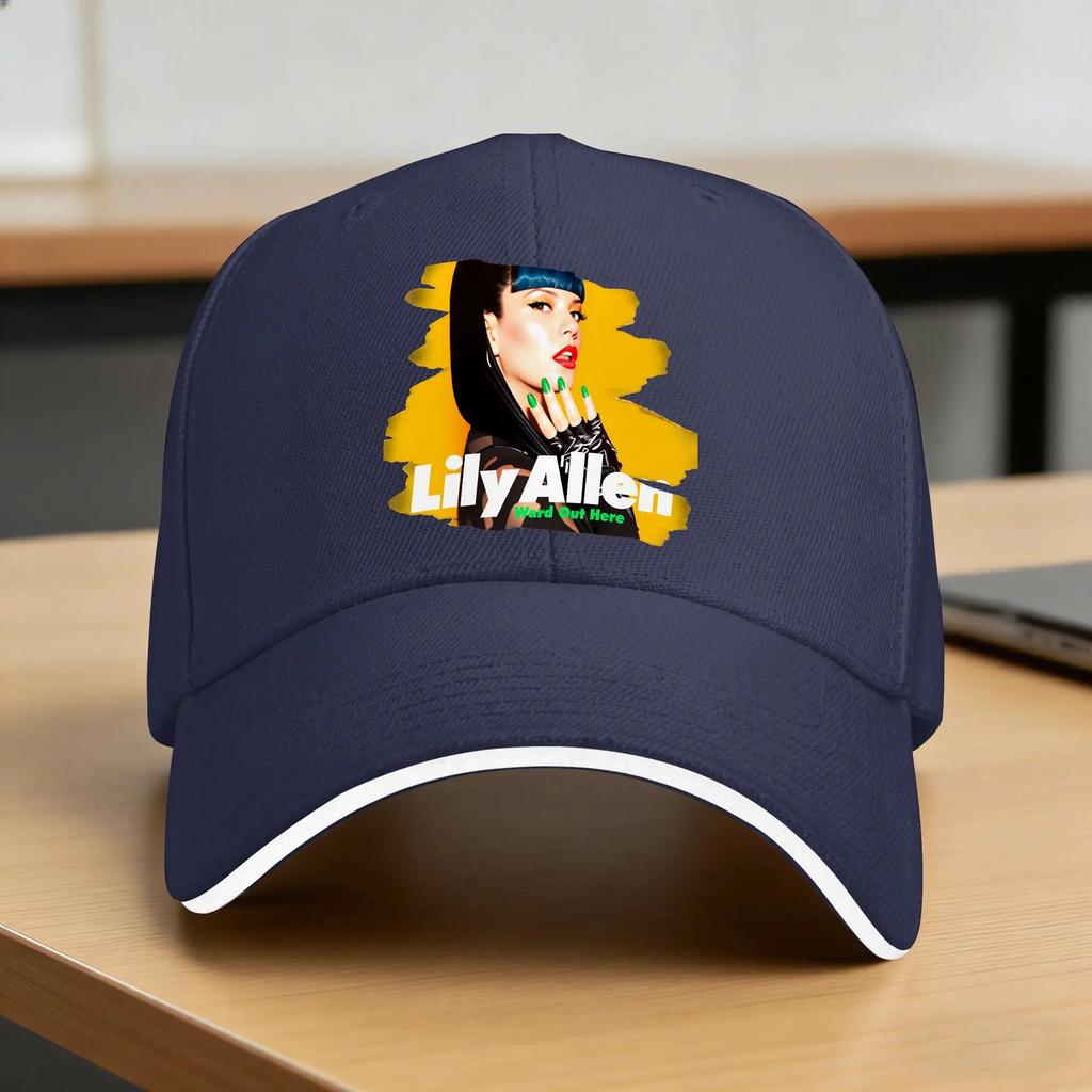 Lily Allen Hard Out Here Baseball Cap Casual Trucker Hat Summer Unisex Adult Outdoor Sport Baseball Caps