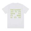 Charli Xcx Brat Summer and Its Same Album Tshirt Womens Fashion Harajuku Tshirt Casual Comfortable Extra Large Tshirt