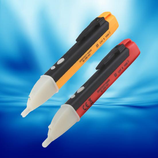 Non-Contact Dual Button Multifunctional Induction Electrician Voltage Tester Pen