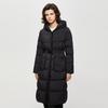 Women's Winter Loose Long Hooded Down Jacket