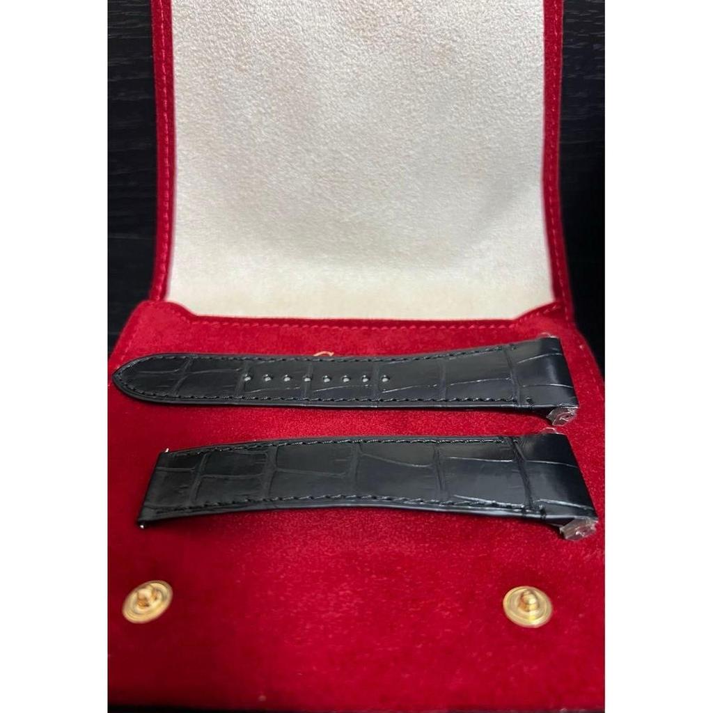 Б/У Cartier CARTIER Santos 100 XL Ремешок из крокодила Неиспользованный Ремешок из натуральной кожи D-пряжка 24 мм