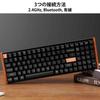 Keychron K4 HE Беспроводная Кастомная Клавиатура с Быстрым Спуском на Магнитных Переключателях Холла Gateron и Bluetooth QMK Алюминиевая и Деревянная RGB Совместимая с и Linux US