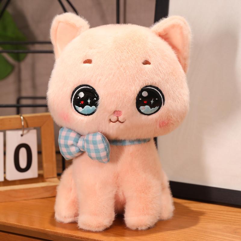Мягкая игрушка в виде кошки, мягкая игрушка в виде кошки, кукла для детей, подарок на день рождения для девушки, мягкая игрушка в виде кошки, хороший компаньон