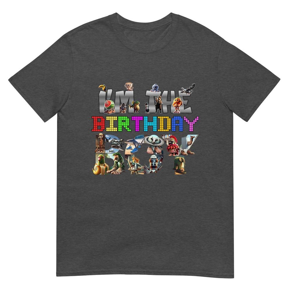 Im The Birthday Boy Italian Brainrot Meme Party Funny Tshirt