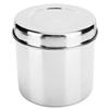 Stainless Steel Medicine Ointment Jar Dressing Cotton Anti Iodine Container For Hospital Beauty